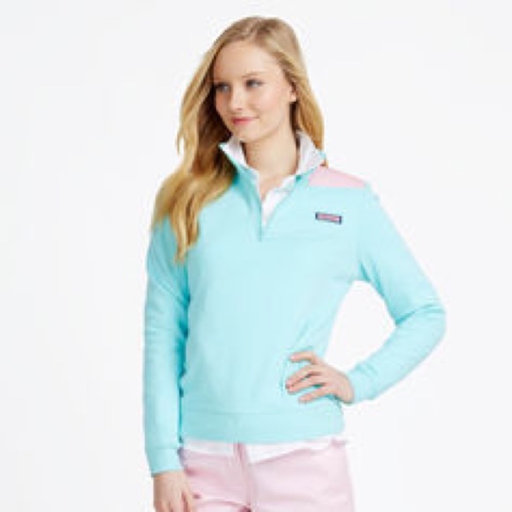shep shirt embroidered with Osterville, MA coor.